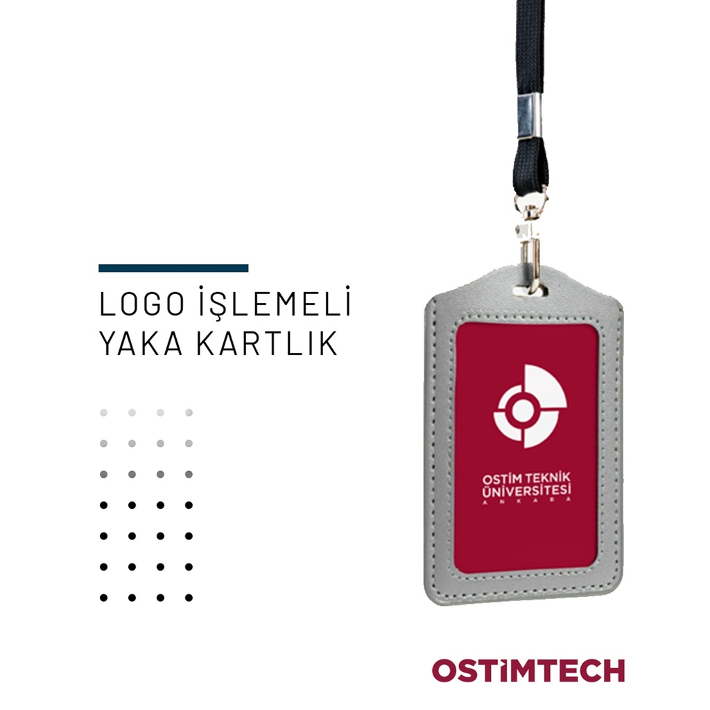 Logo İşlemeli Yaka Kartlık